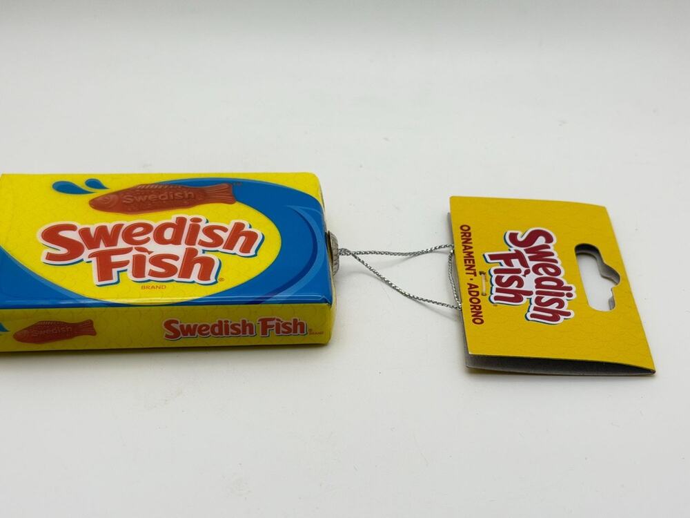 Swedish Fish Ornament Adorno Holiday Décor With Box